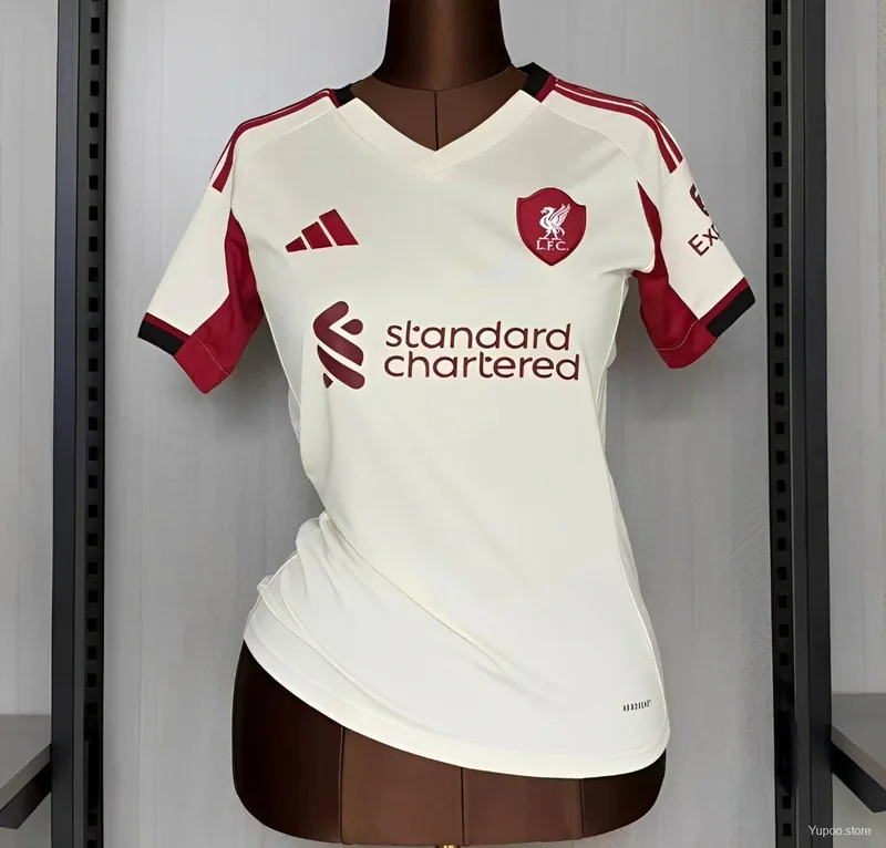 Camiseta Liverpool 2025/26 VISITANTE MANGA CORTA VERSION FAN